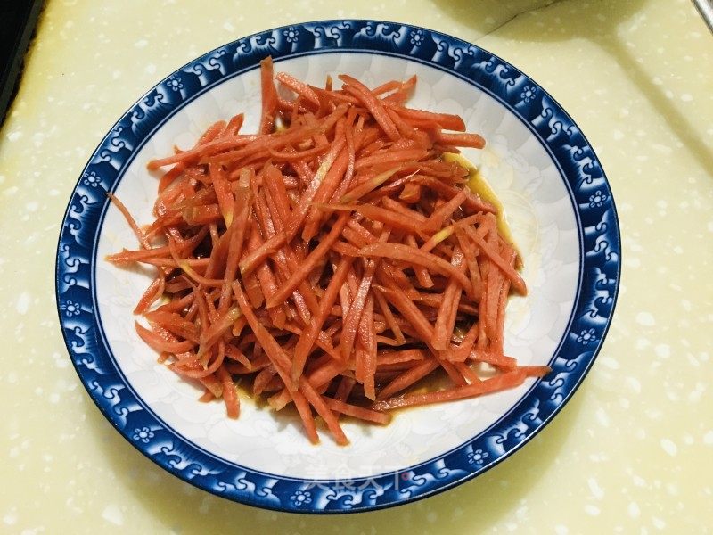 腌胡蘿卜絲的做法