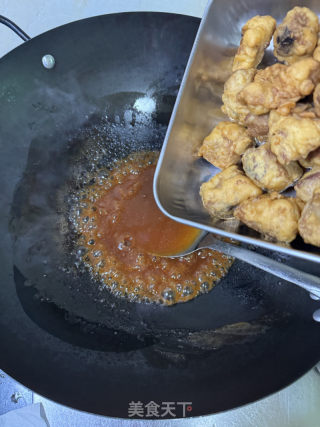 菠蘿咕嚕排骨的做法步驟：12