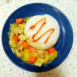 咖喱雞腿蓋飯