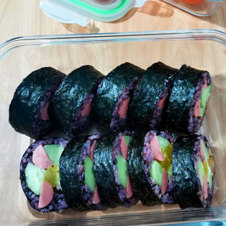 紫米壽司
