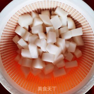 韓式泡白蘿卜的做法步驟：3