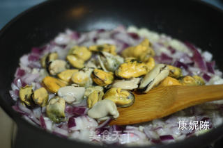 五谷海鮮焗飯的做法步驟：8