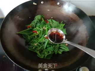 清炒南瓜藤的做法步驟：7