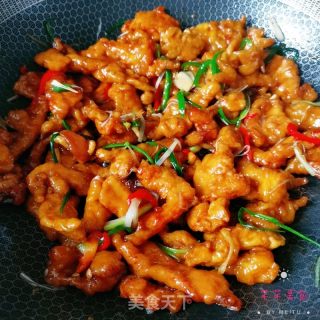 鍋包肉（雞肉版）的做法步驟：20