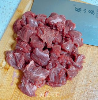 溜肉段的做法步驟：2