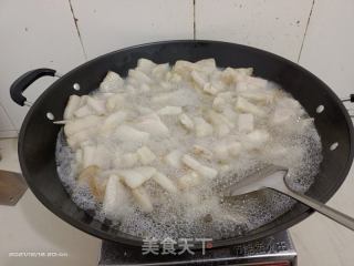 炸豬板油的做法步驟：4