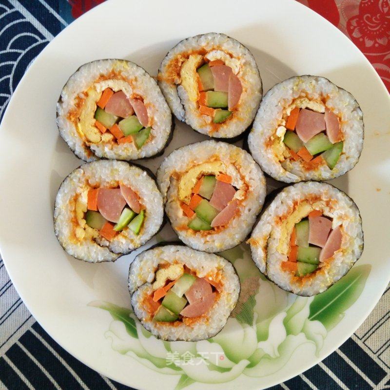 紫菜包飯的做法