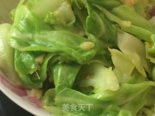 手撕包菜的做法步驟：5