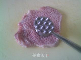 油三角百葉結燒大排的做法步驟：2