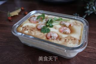蝦仁南糕燉蛋的做法步驟：10