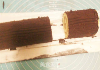簡單的的愛，法國甜點樹干蛋糕的做法步驟：20