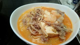 泰式咖喱牛肉湯粉的做法步驟：10