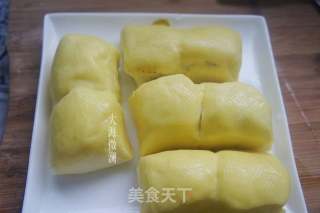 香煎東北粘豆包的做法步驟：1
