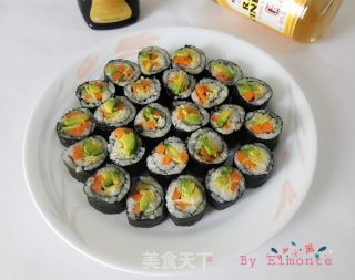 素壽司的做法步驟：11
