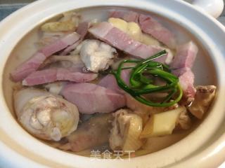 江南名菜～腌篤鮮，湯白汁濃 鮮香味美的做法步驟：4