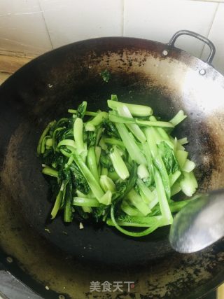 清炒芥菜的做法步驟：7