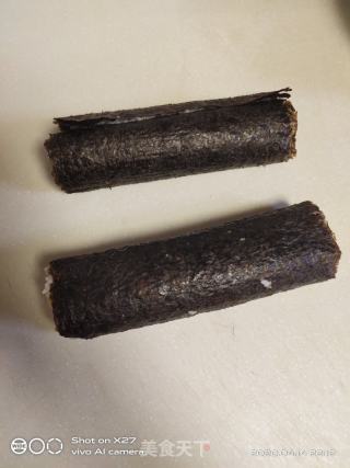 榨菜肉松蝦片壽司的做法步驟：9