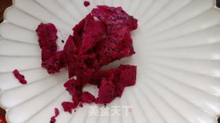火龍果冰飲的做法步驟：2