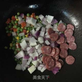 菠蘿飯的做法步驟：7