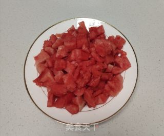 西瓜檸檬汁的做法步驟：1