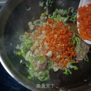 奶白菜海鮮粥的做法步驟：11