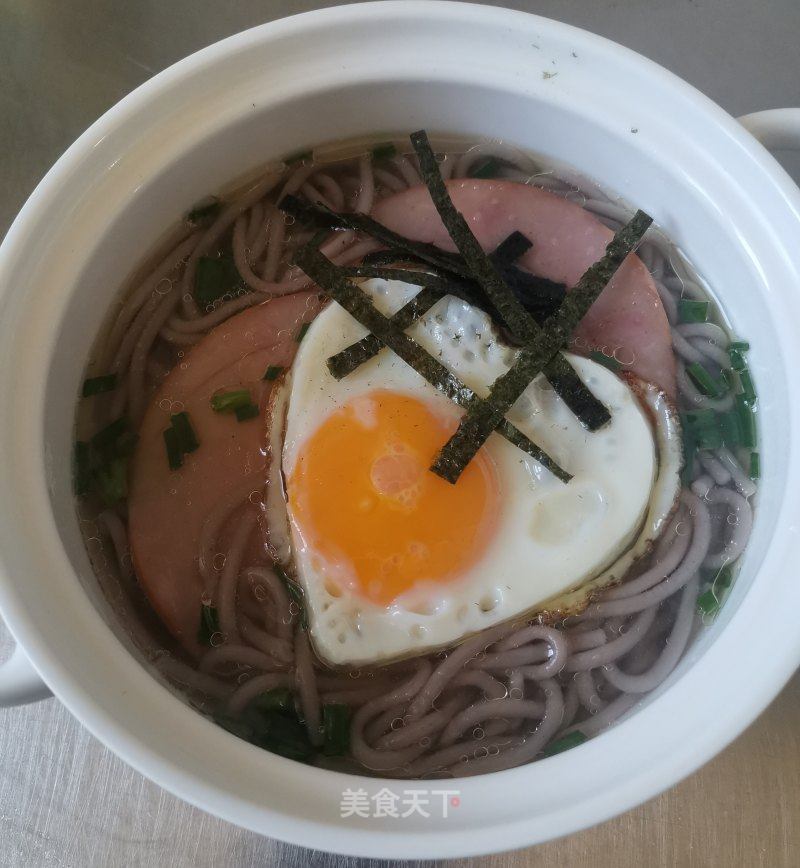 日式昆布高湯蕎麥面的做法