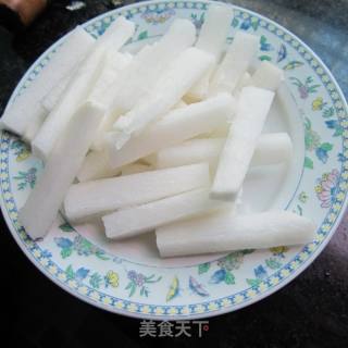 紅燒蘿卜條的做法步驟：2