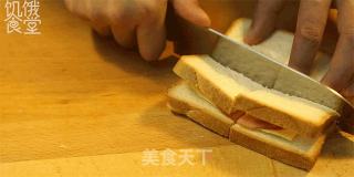 迷你西多士的做法步驟：3