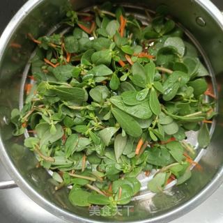 蒸馬齒莧的做法步驟：7