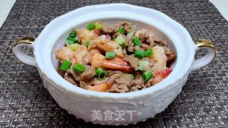 蝦仁炒牛肉的做法步驟：16