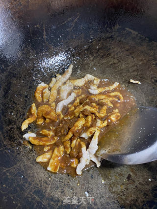 京醬肉絲的做法步驟：7