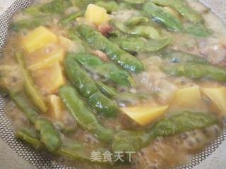 速凍豆角燉土豆的做法步驟：6