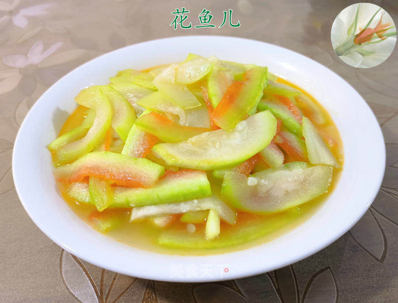 西瓜皮炒夜開花的做法