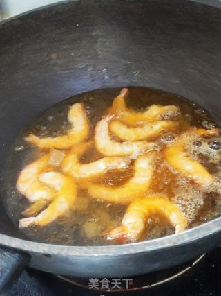 正宗魯菜--油燜大蝦的做法步驟：5