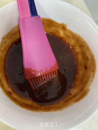蜜汁烤冷面的做法步驟：5