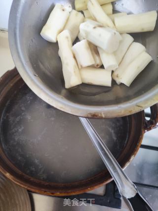 淮山紅薯粥的做法步驟：5
