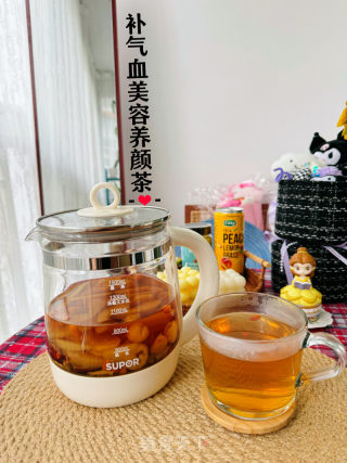 姨媽期可以喝得一款補氣血美容養顏茶的做法步驟：5