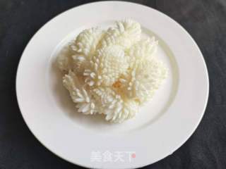 浙江名菜&蒜爆目魚花的做法步驟：12