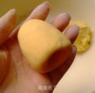 玉米面窩頭 婆婆愛吃的做法的做法步驟：3