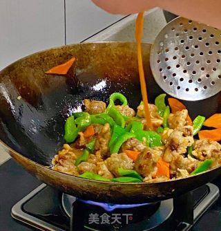 溜肉段的做法步驟：8