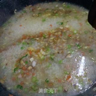 肉丁時蔬玉米粥的做法步驟：15