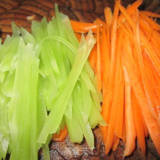 蠔油豆皮卷的做法步驟：2