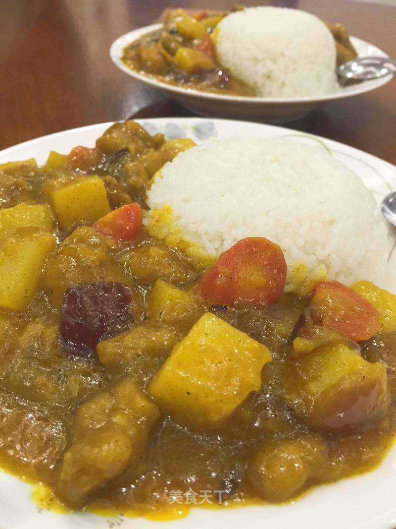 泰式黃金雞腿咖喱飯（附雞腿剔骨方法）的做法