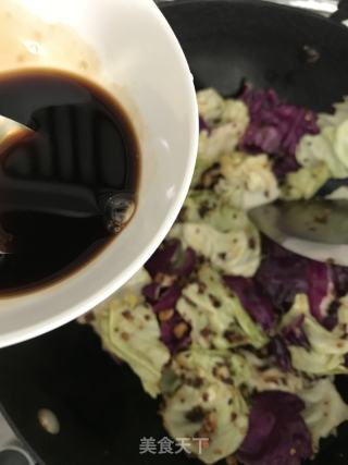 手撕包菜的做法步驟：5