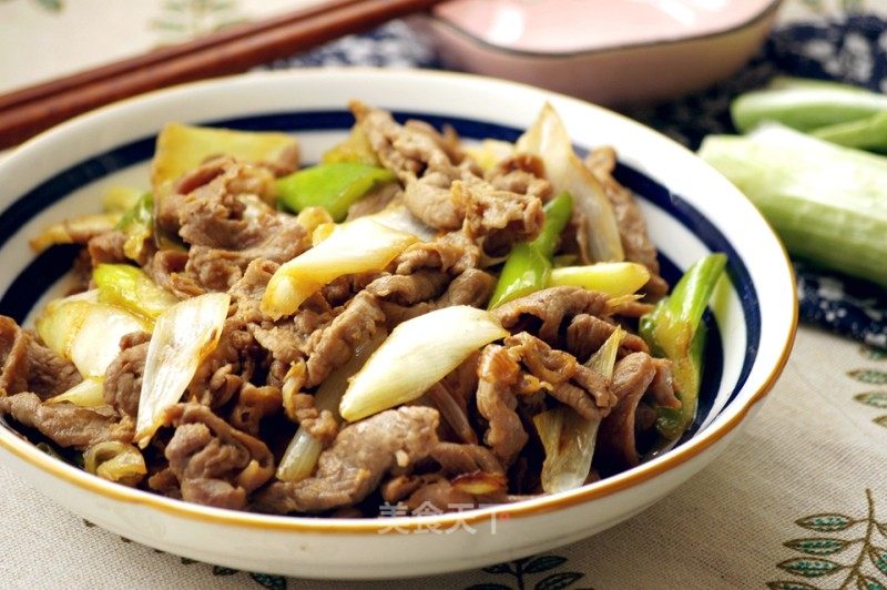 蔥爆羊肉的做法