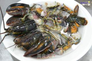 黃油爆波斯頓龍蝦的做法步驟：2