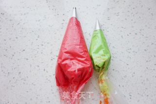 法式草莓馬卡龍的做法步驟：8