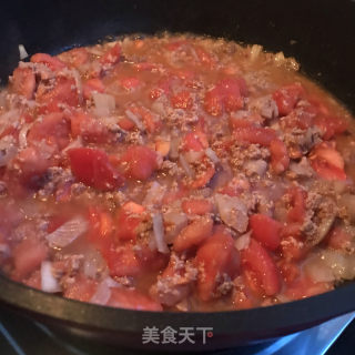 牛肉番茄拌意面的做法步驟：9