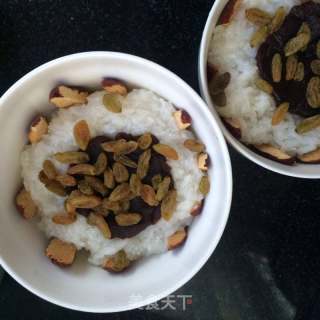 豆沙八寶飯的做法步驟：7