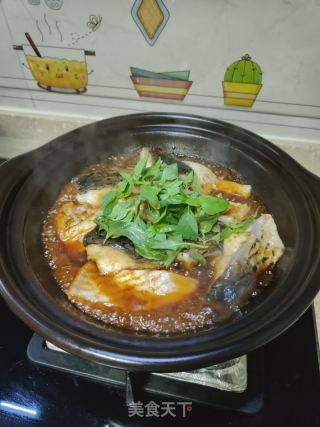 砂鍋焗魚腩的做法步驟：12